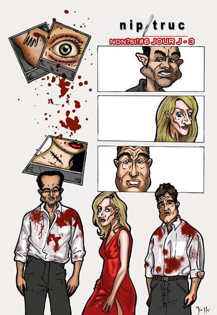 illustration fanzine NON?SI! 6, nip tuck